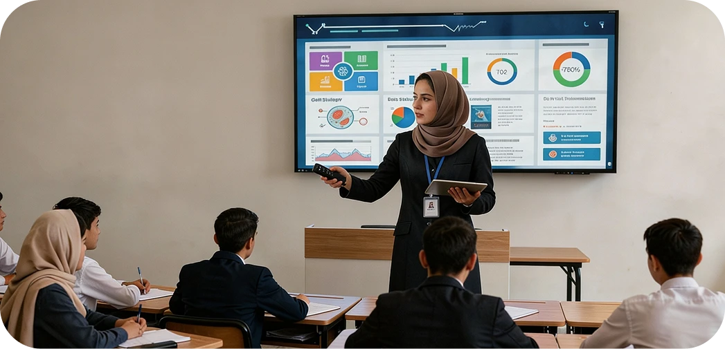 AI powered lesson planning and assessments